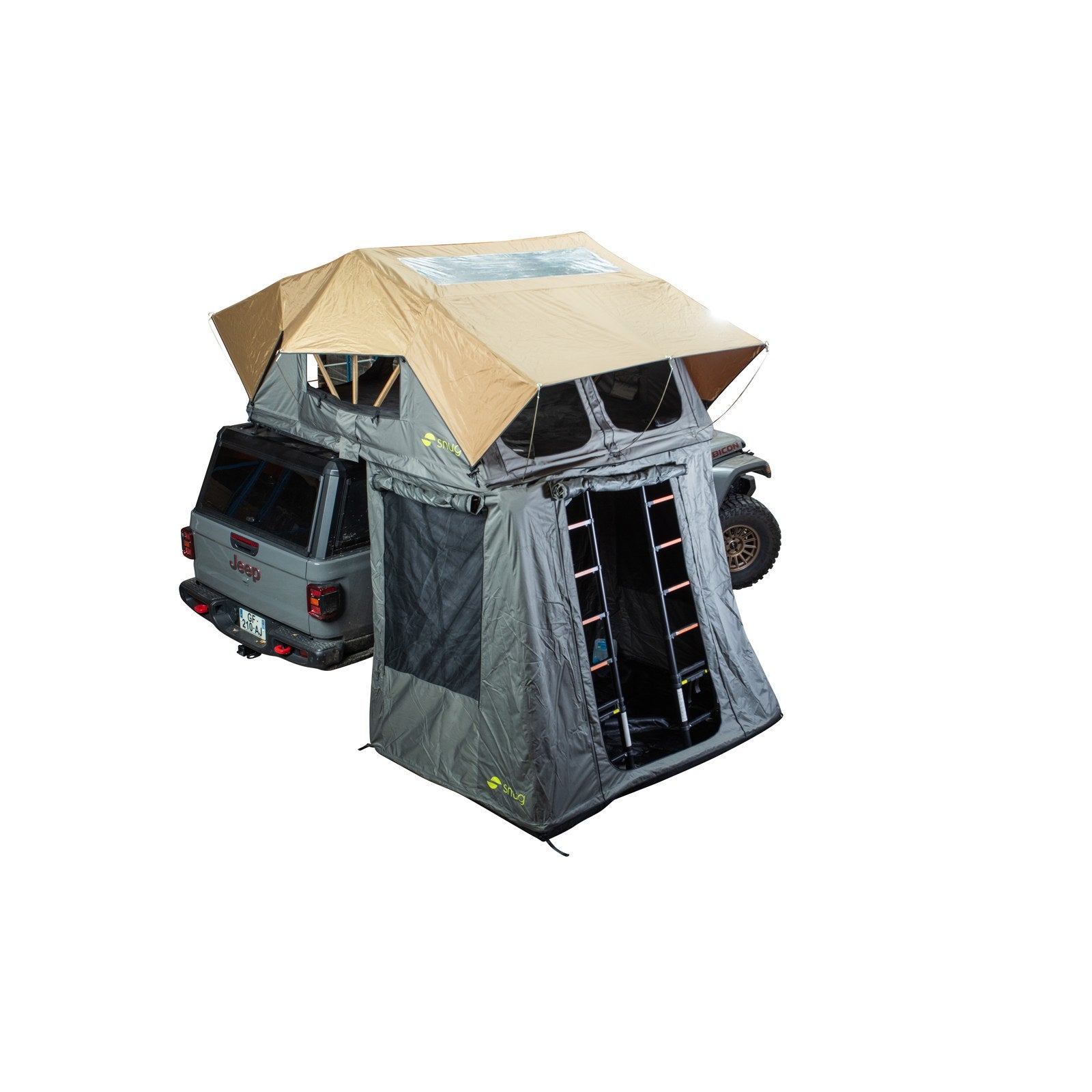 Annexe tente de toit appalaches SNUG Ford Ranger – vue 2
