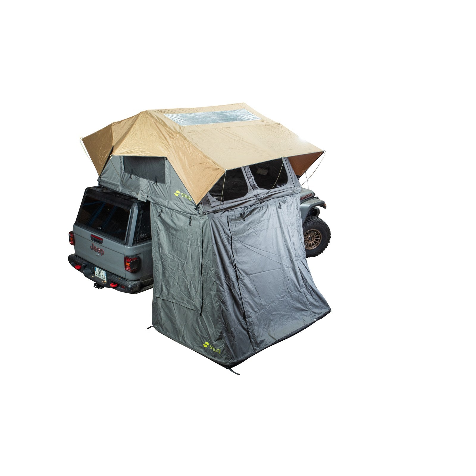 Annexe tente de toit appalaches SNUG Ford Ranger – vue 3