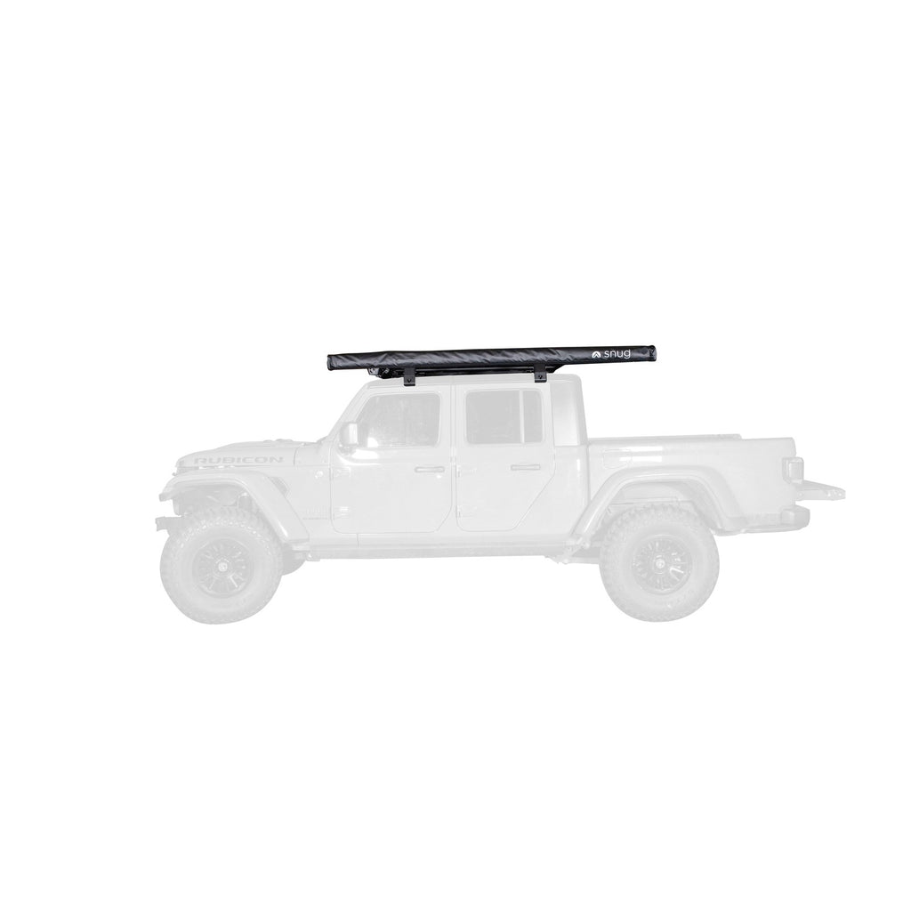 Auvent SNUG Riviera 250² – abri carré bivouac Ford Ranger 4x4 – vue 2