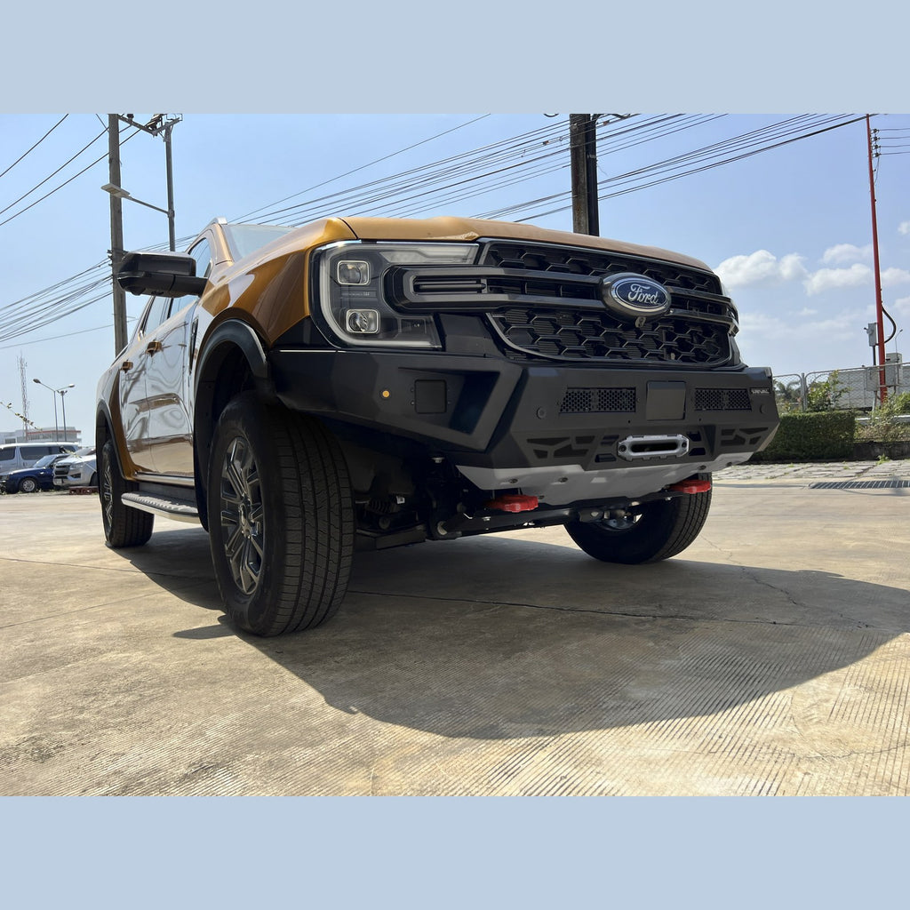 Pare-chocs avant RIVAL aluminium 6 mm usage compétition – Ford Ranger T8/T9 (2019-2023+) – vue 2