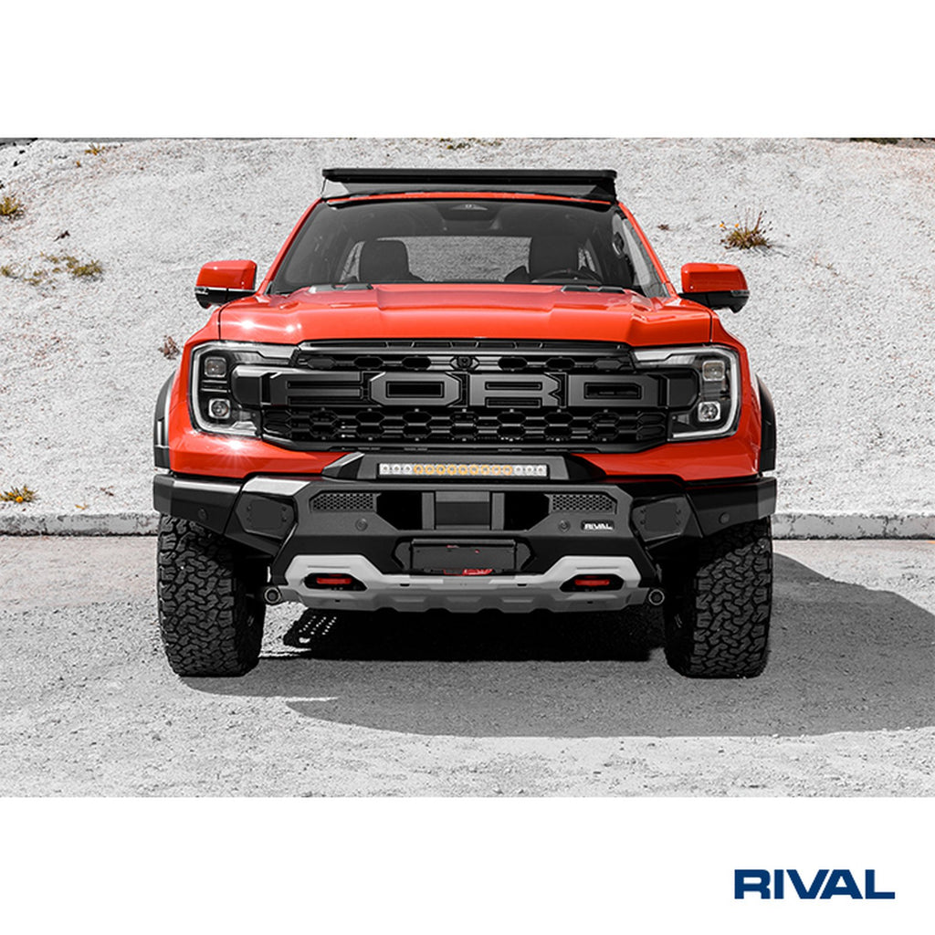 Pare-chocs avant aluminium RIVAL compétition – Ford Ranger Raptor (2019-2023, 2023+) – vue 1
