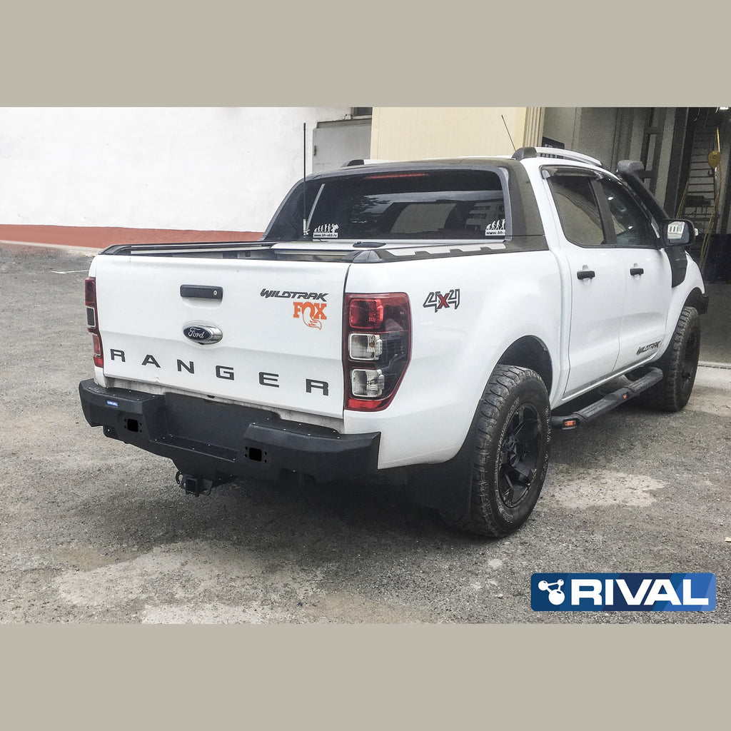 Pare-chocs arrière aluminium RIVAL – Ford Ranger II / T6 / T7 (2006-2019) – vue 2
