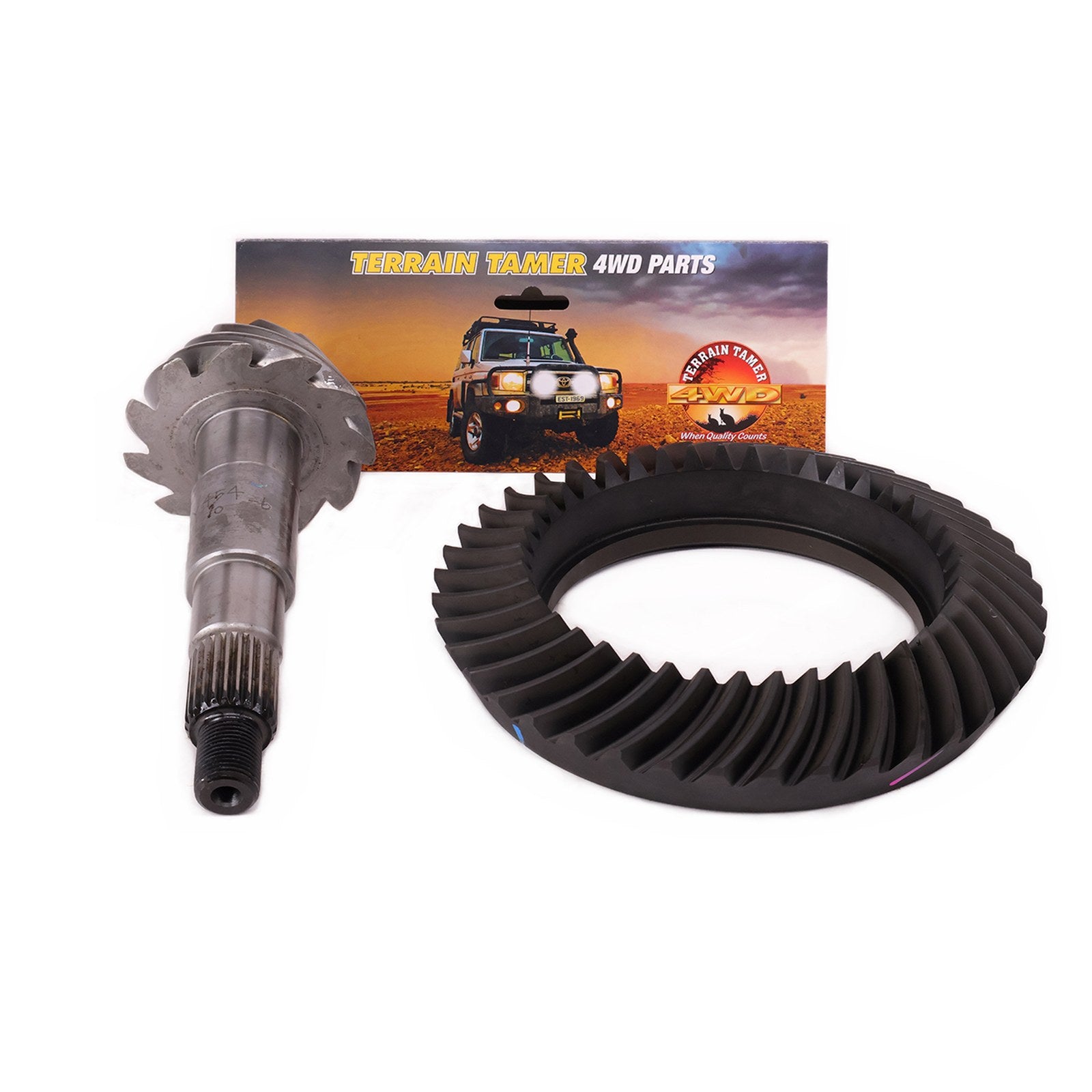 C/w & pinion rear t=11/41 ratio 3.73 6 speed auto 12 bolt Terrain Tamer Ford Ranger