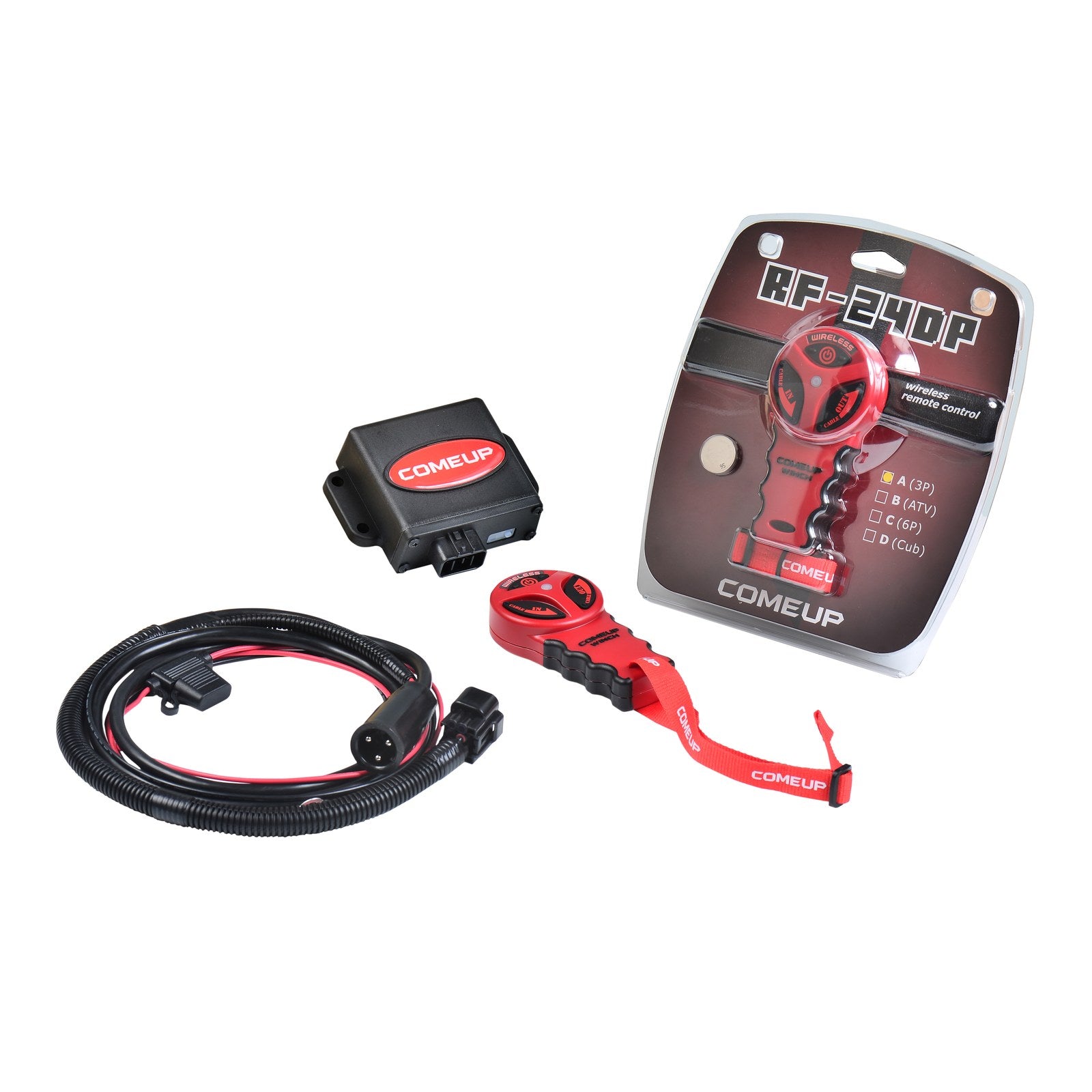 Commande à distance treuil COME UP CUB Series RF-24DP-D – Ford Ranger 4x4