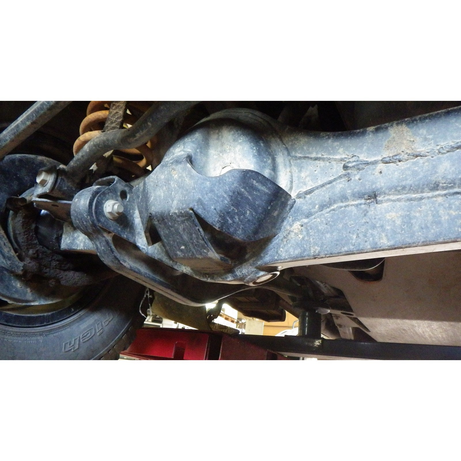 Coquille de protection de nez de pont acier 6 mm à souder N4-Offroad – Ford Ranger – vue 5