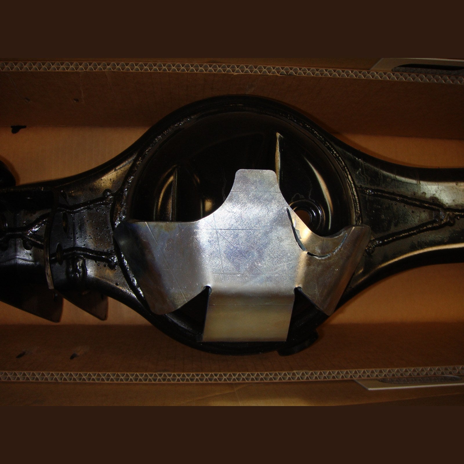Coquille de protection de nez de pont acier 6 mm à souder N4-Offroad – Ford Ranger – vue 6
