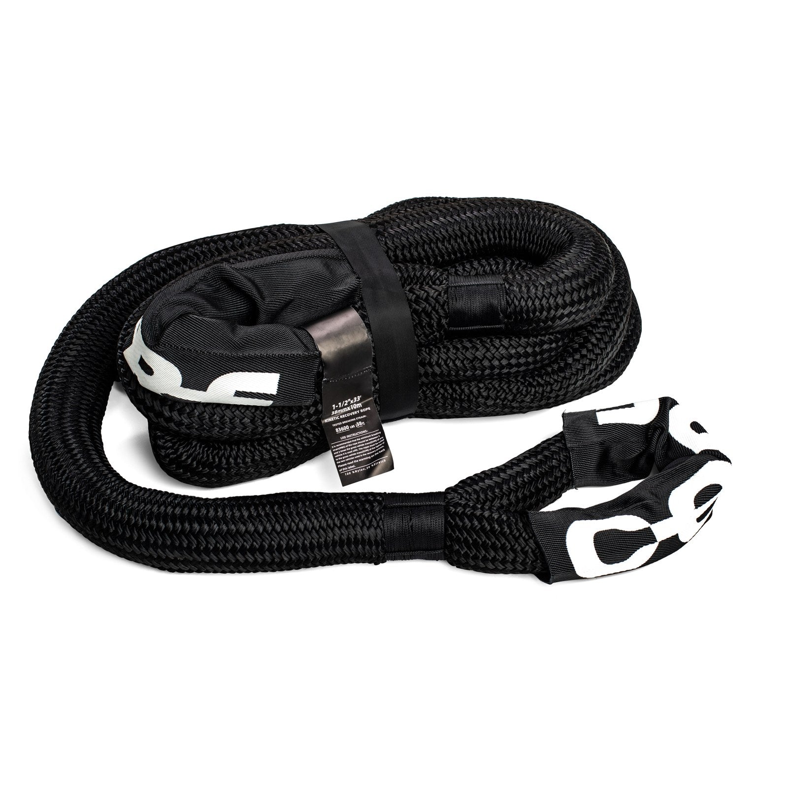 Corde kinetic CORE 10m 40T noire – Ford Ranger 4x4 off-road – vue 2