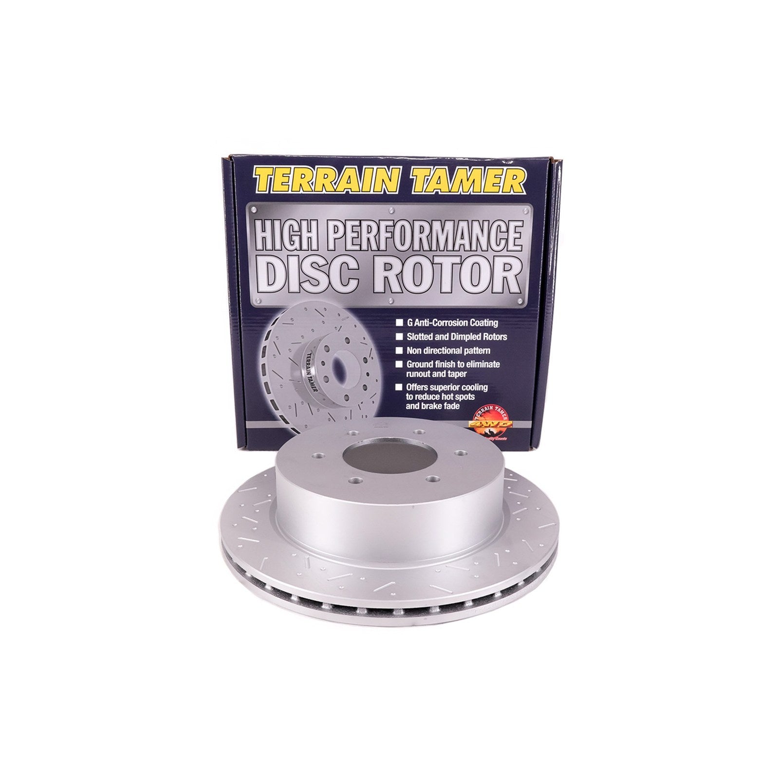 Disque de frein pointé/rainuré arrière Terrain Tamer Ford Ranger