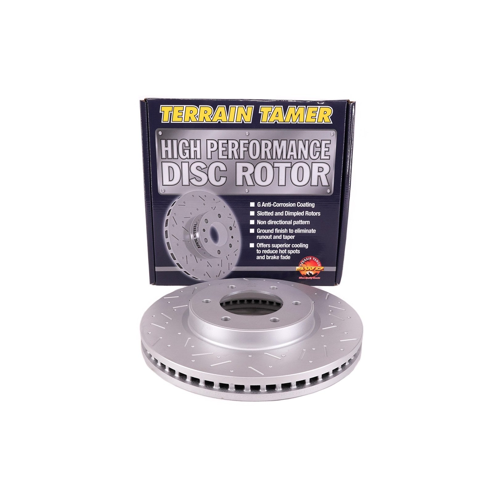 Disque de frein pointé/rainuré avant Terrain Tamer Ford Ranger