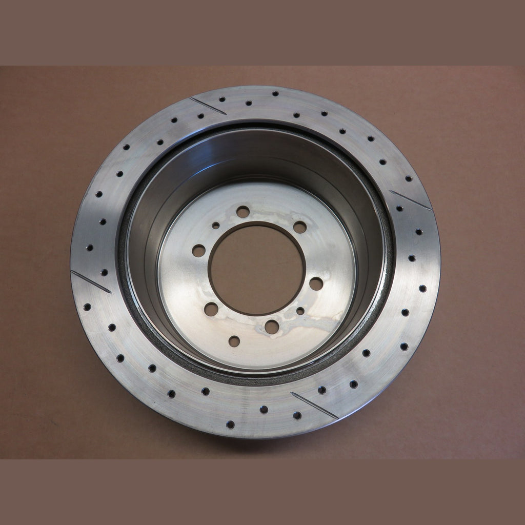 Disque de frein avant ventilé rainuré-percé DBA 288,5 mm – Ford Ranger (1999-2011) – vue 3