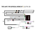Faisceau 2 phares IIIR Gen2 (feux de position) / Sentinel LAZER – Ford Ranger