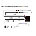 Faisceau 2 phares ST / Linear / IIIR4 Elite / Sentinel Elite LAZER – Ford Ranger