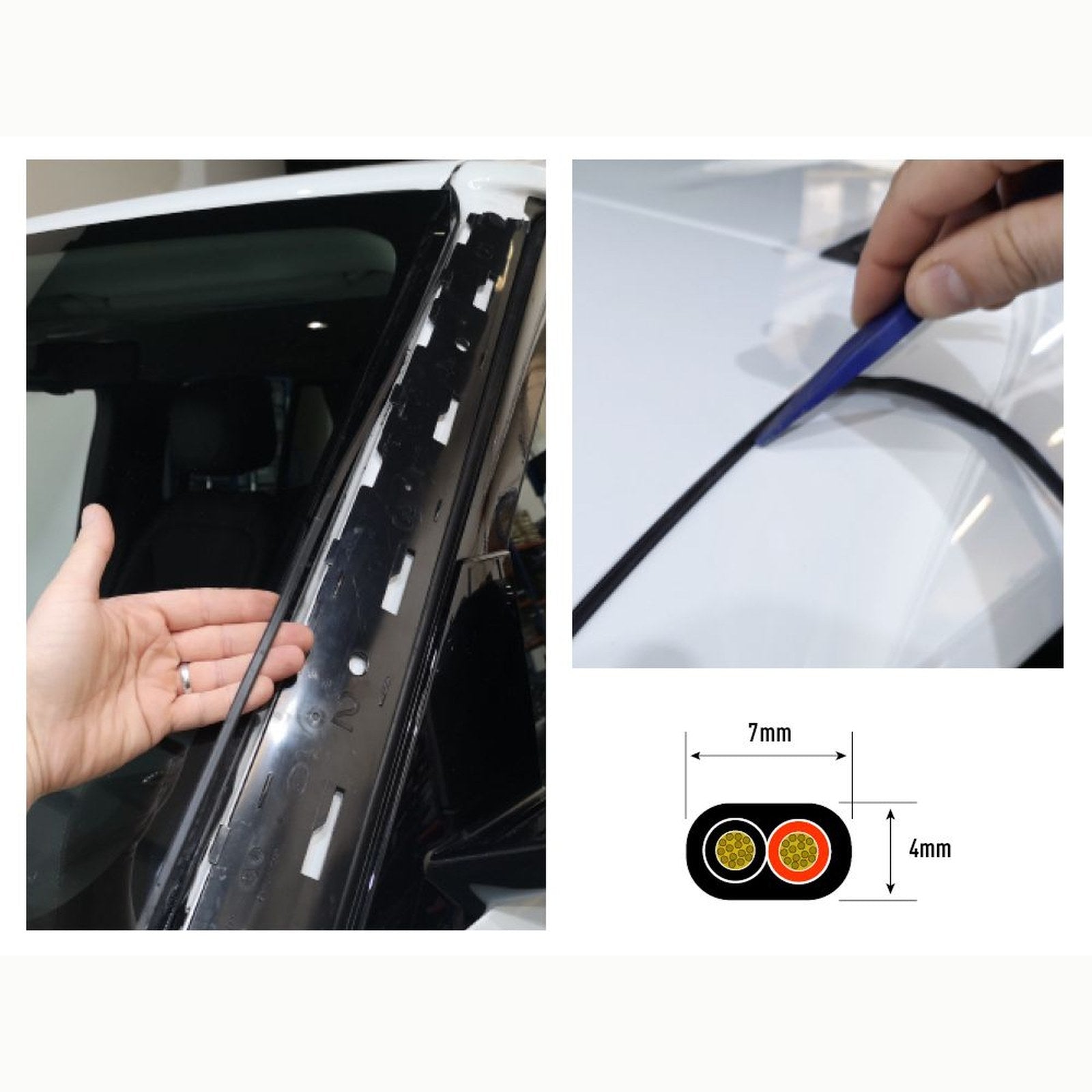 Faisceau 2 phares long ST / Linear LAZER – Ford Ranger – vue 2