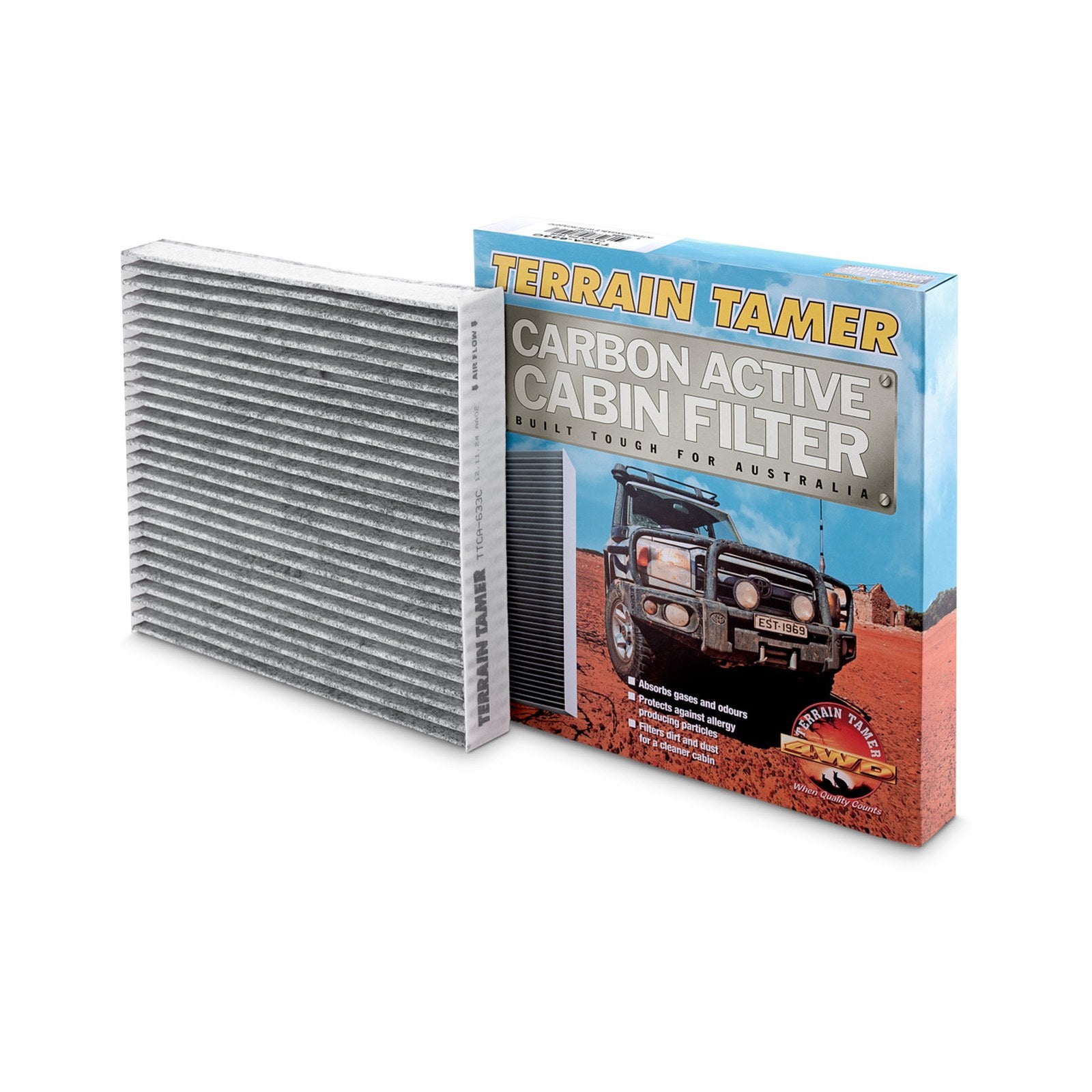 Filtre habitacle charbon actif Terrain Tamer Ford Ranger