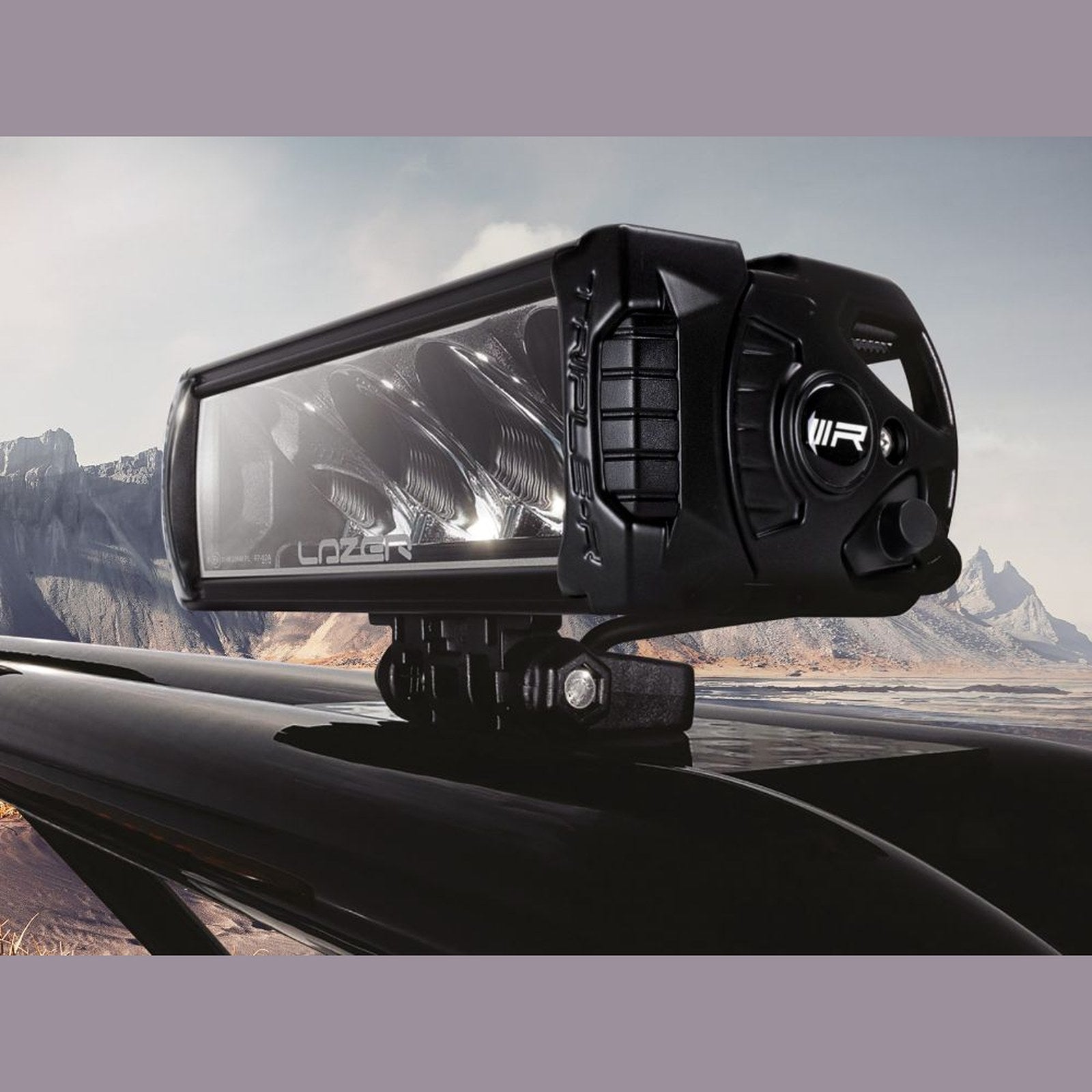 Fixation centrale Lazer visserie incluse – Ford Ranger 4x4 off-road – vue 2