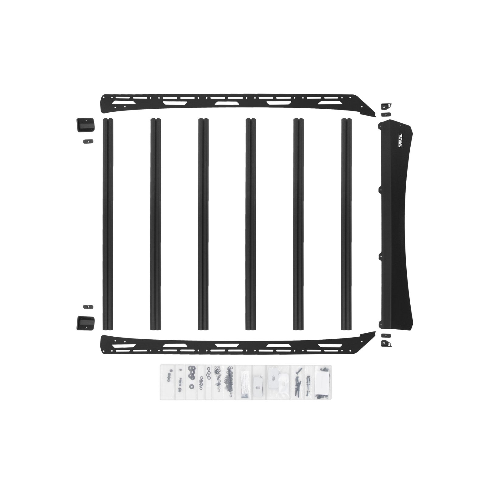 Galerie de toit RIVAL Traveller aluminium – Ford Ranger 4x4 – vue 2