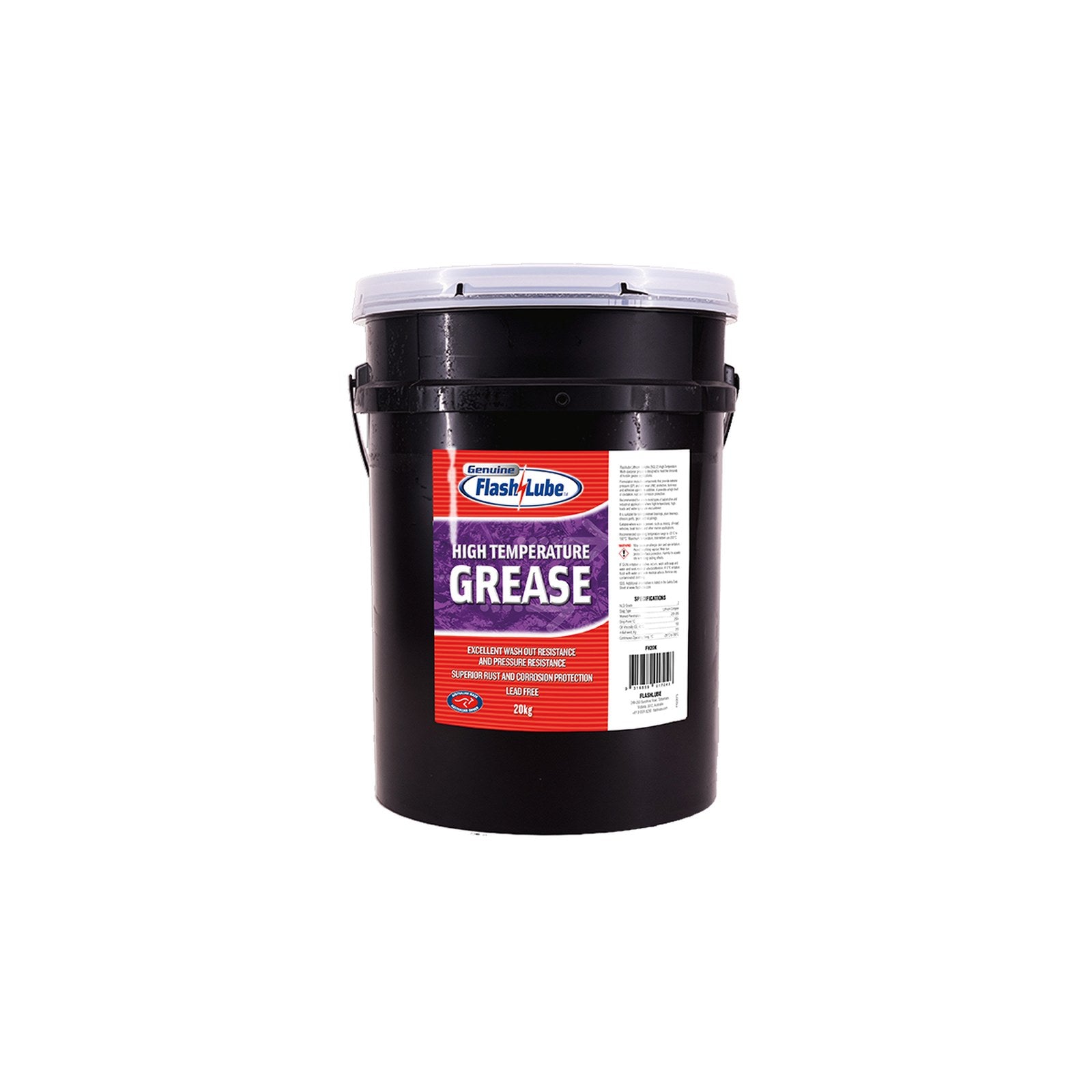 Graisse haute temperature 20kg violette Flashlube Ford Ranger