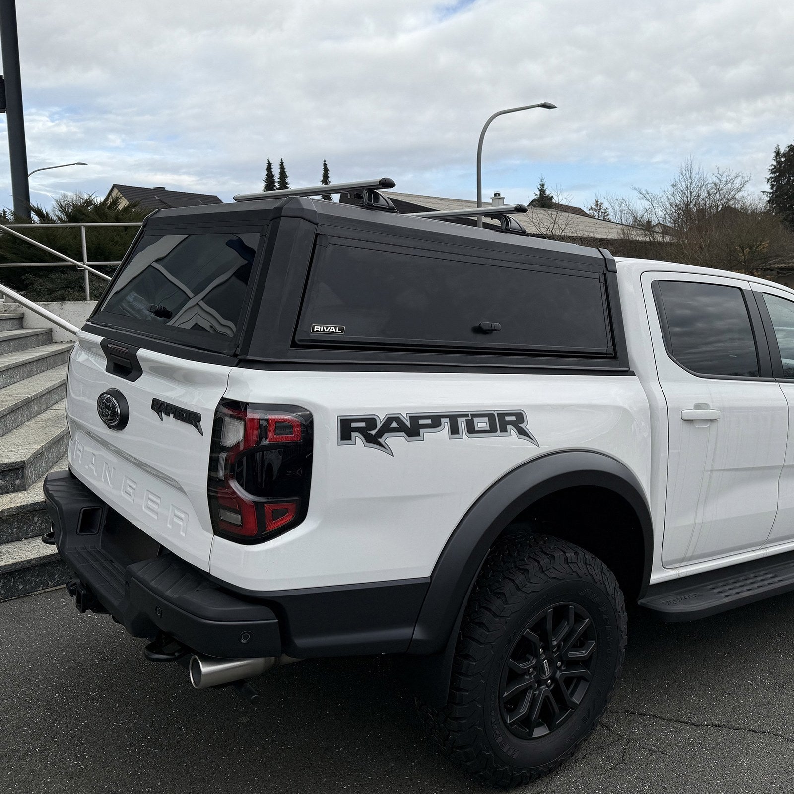 Hardtop aluminium RIVAL double cabine – Ford Ranger Raptor (2019-2023) – vue 1