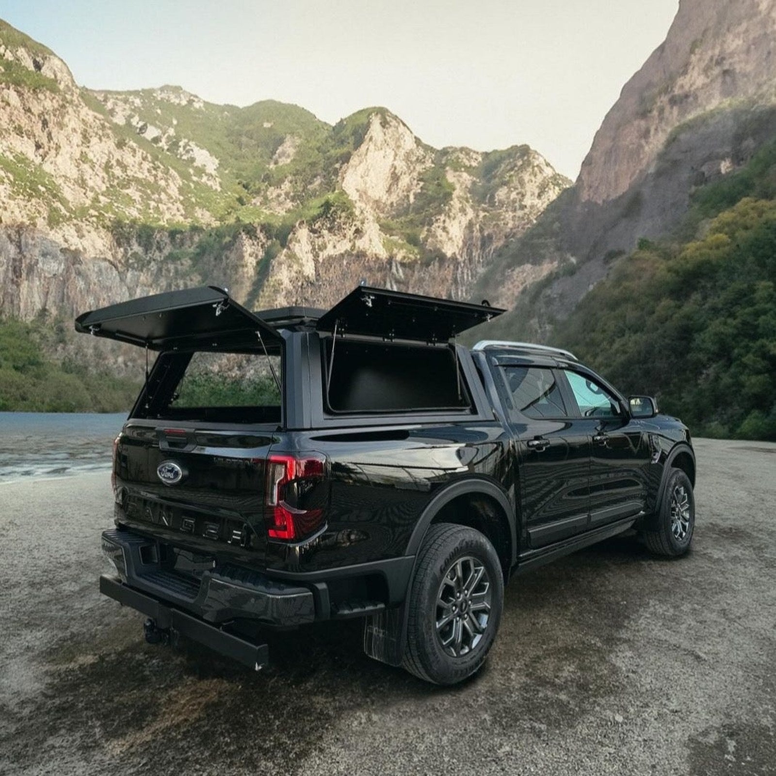 Hardtop acier au carbone Pickup-FRA – Ford Ranger & Raptor – vue 2