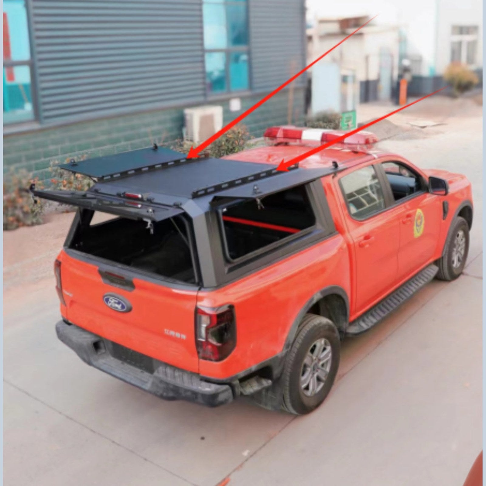 Hardtop aluminium Pickup-FRA – Ford Ranger & Raptor – vue 11