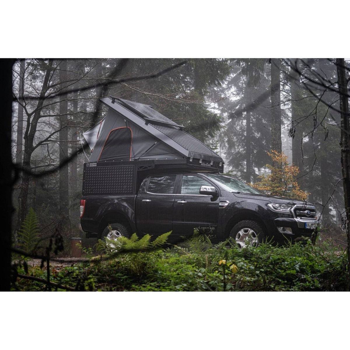 Hardtop Canopy Camper Alu-Cab à toit relevable Double cabine – Ford Ranger T6/T7/T8 (2012-2022) – vue 2