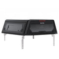 Hardtop Contour noir lisse avec fenêtres latérales Double cabine Alu-Cab – Ford Ranger T9 (2023+) – vue 1