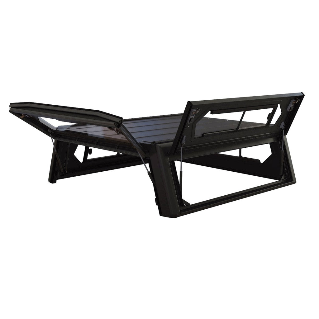 Hardtop Contour noir lisse avec fenêtres latérales Double cabine Alu-Cab – Ford Ranger T6/T7/T8 (2012-2022) – vue 2