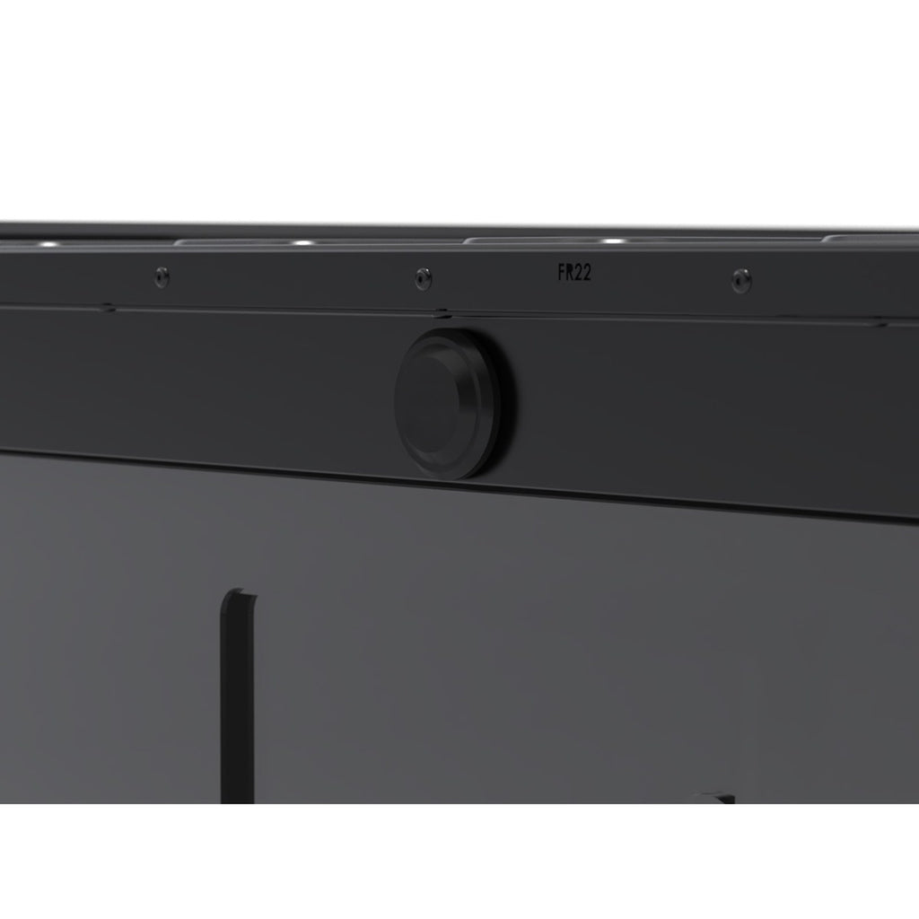 Hardtop Contour noir lisse avec fenêtres latérales Double cabine Alu-Cab – Ford Ranger T9 (2023+) – vue 13
