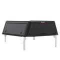 Hardtop Explorer Guard noir lisse aluminium Double cabine Alu-Cab – Ford Ranger T9 (2023+) – vue 1
