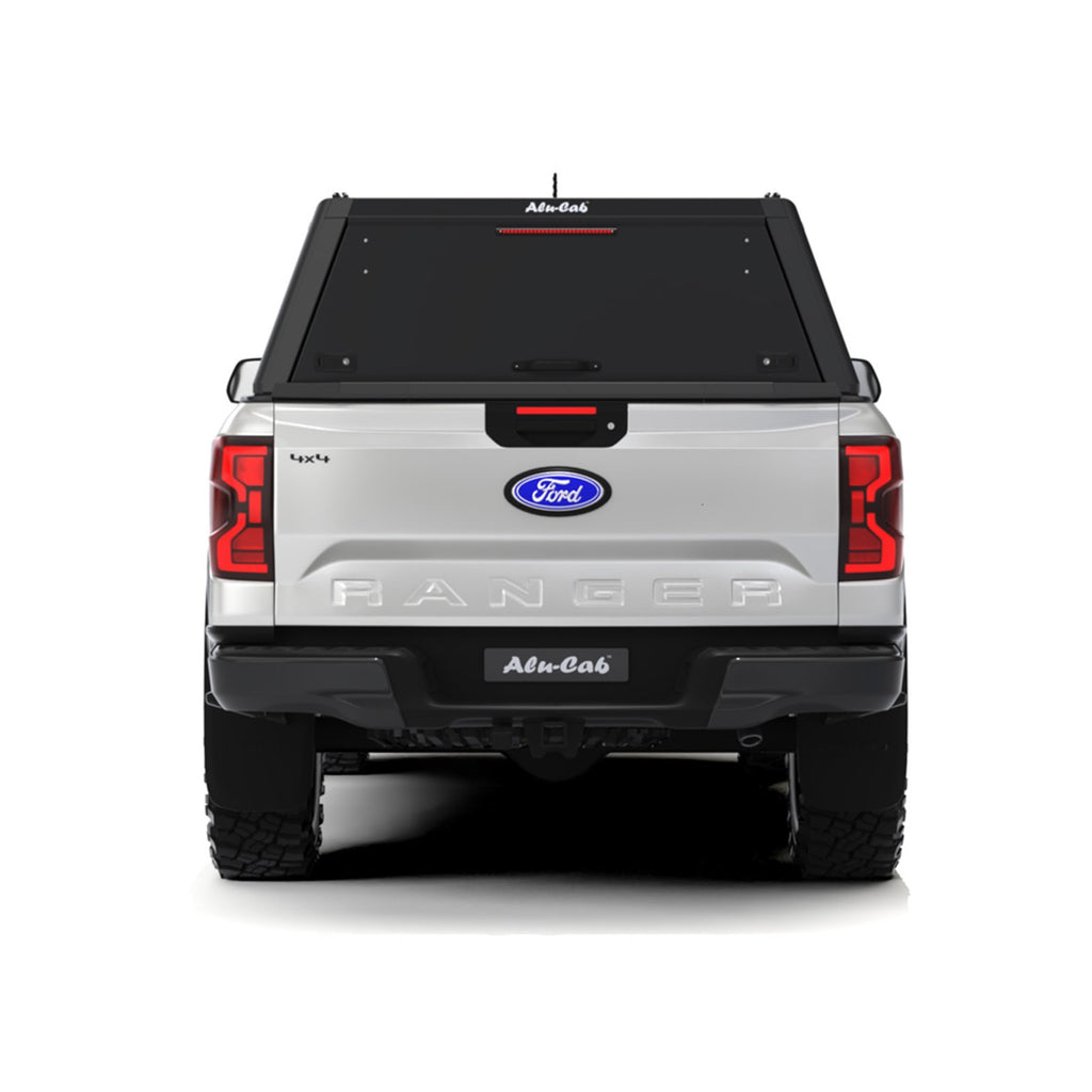 Hardtop Explorer Guard noir lisse aluminium Double cabine Alu-Cab – Ford Ranger T9 (2023+) – vue 6