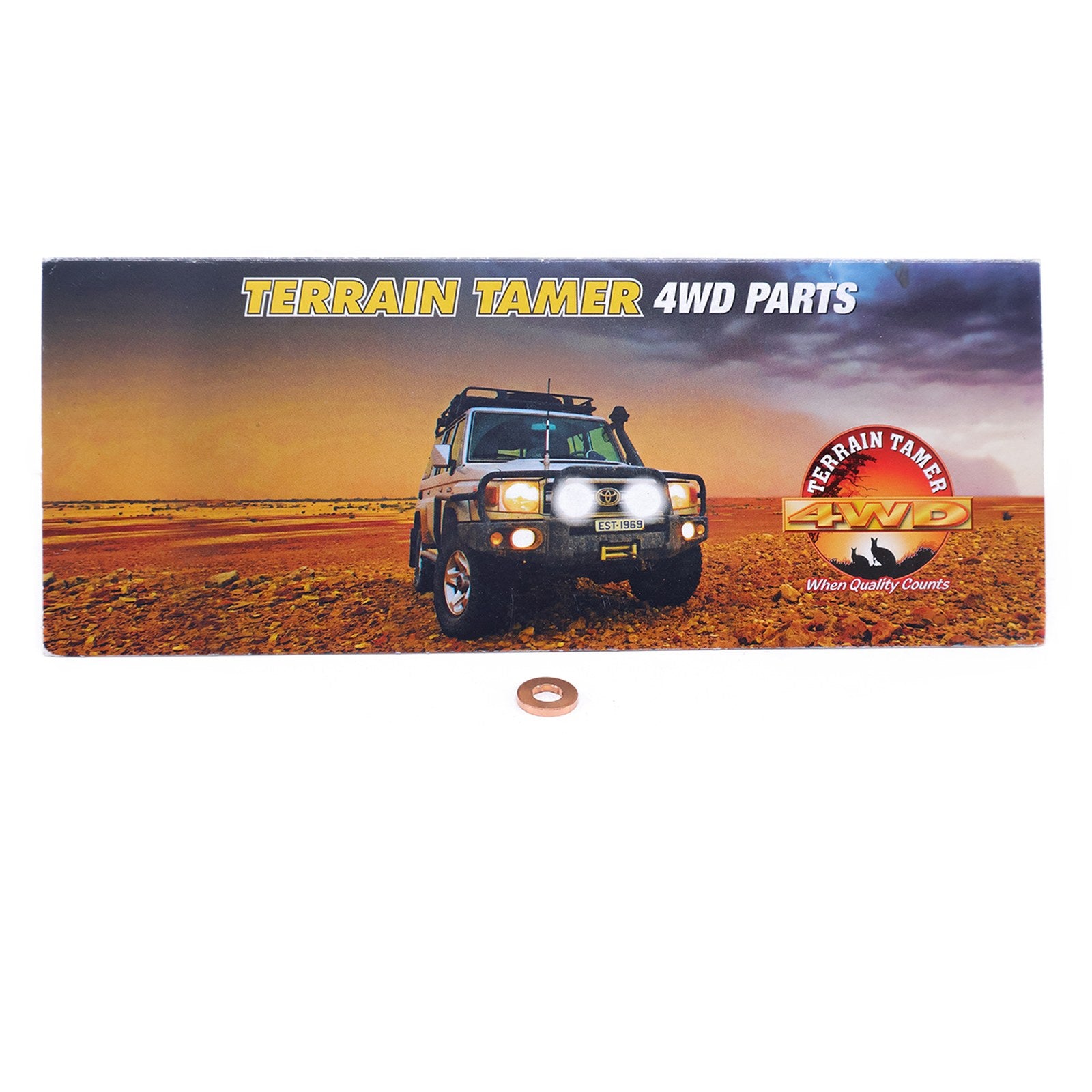 Injector copper seal lower Terrain Tamer Ford Ranger