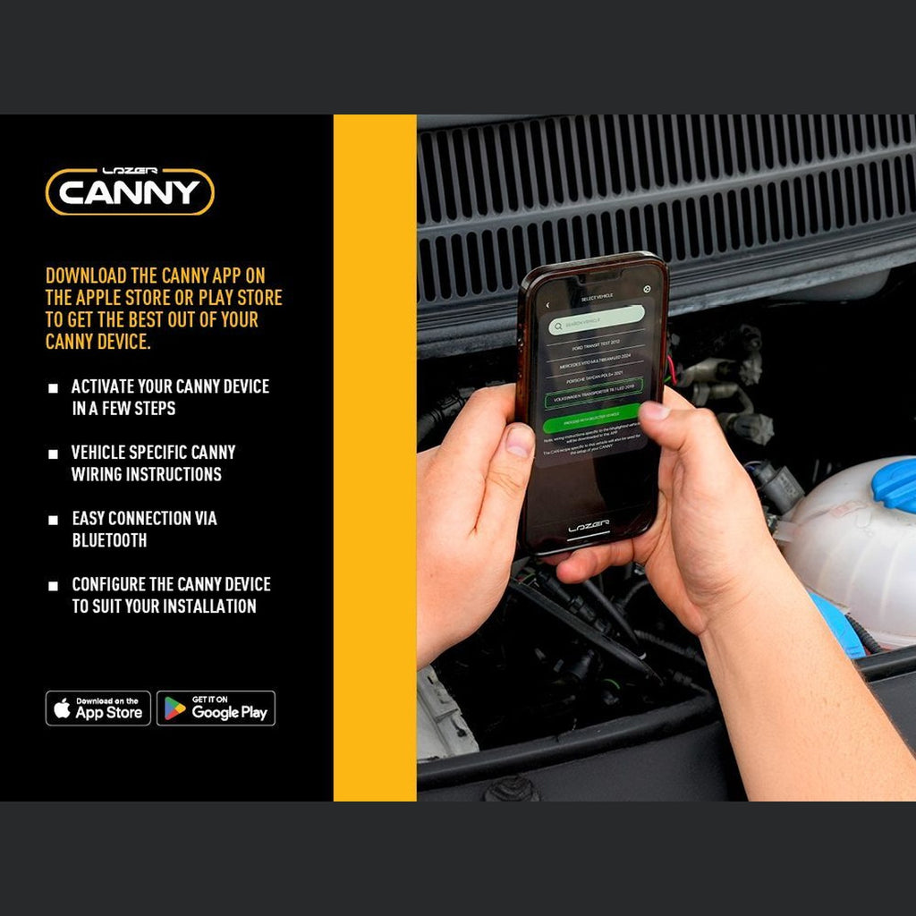 Interface Canny connexion sans contact LAZER – Éclairage additionnel Ford Ranger – vue 2