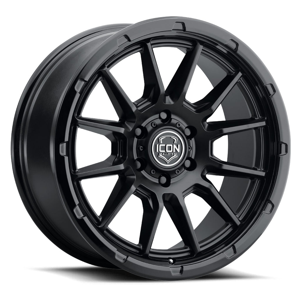 Icon Alloys Cajon Noir intégral – jante 6x139,7 Ford Ranger