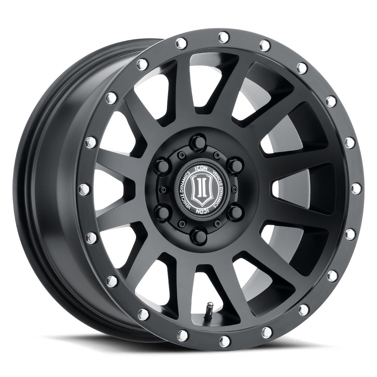 Icon Alloys Compression Noir mat – jante 6x139,7 Ford Ranger