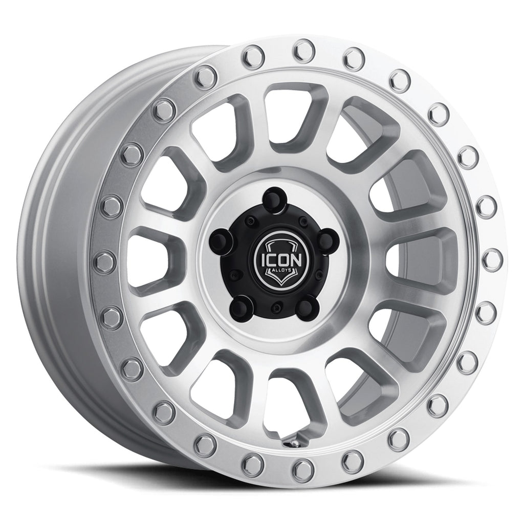 Icon Alloys Hulse Argent usiné – jante 6x139,7 Ford Ranger