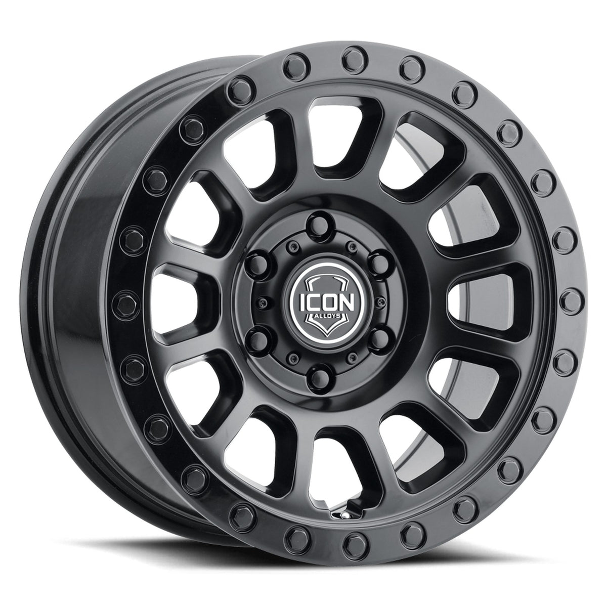 Icon Alloys Hulse Noir intégral – jante 6x139,7 Ford Ranger