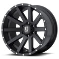KMC XD818 Heist Noir mat – jante 6x139,7 Ford Ranger