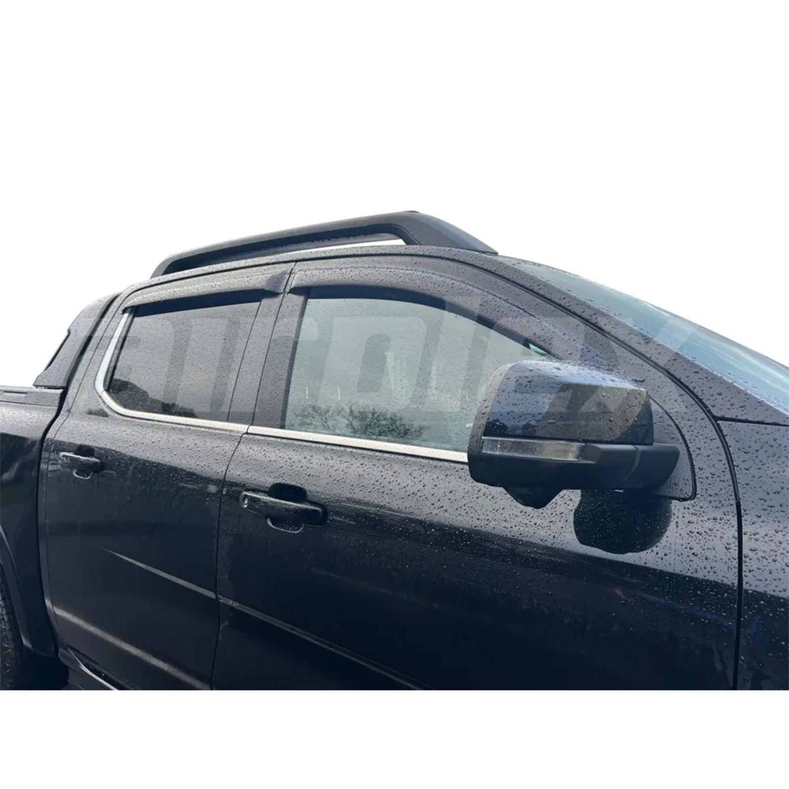Jeu 4 déflecteurs de vitre teintés Airplex – Ford Ranger T9 & Raptor (2023+) – vue 3