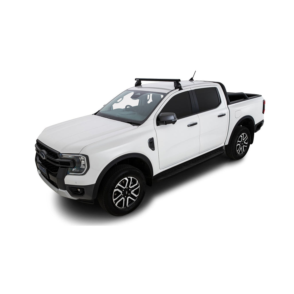 Kit 1 barre de toit avant Heavy Duty 1250mm série 2500 Rhino-Rack – Ford Ranger T9 & Raptor (2023+) – vue 3
