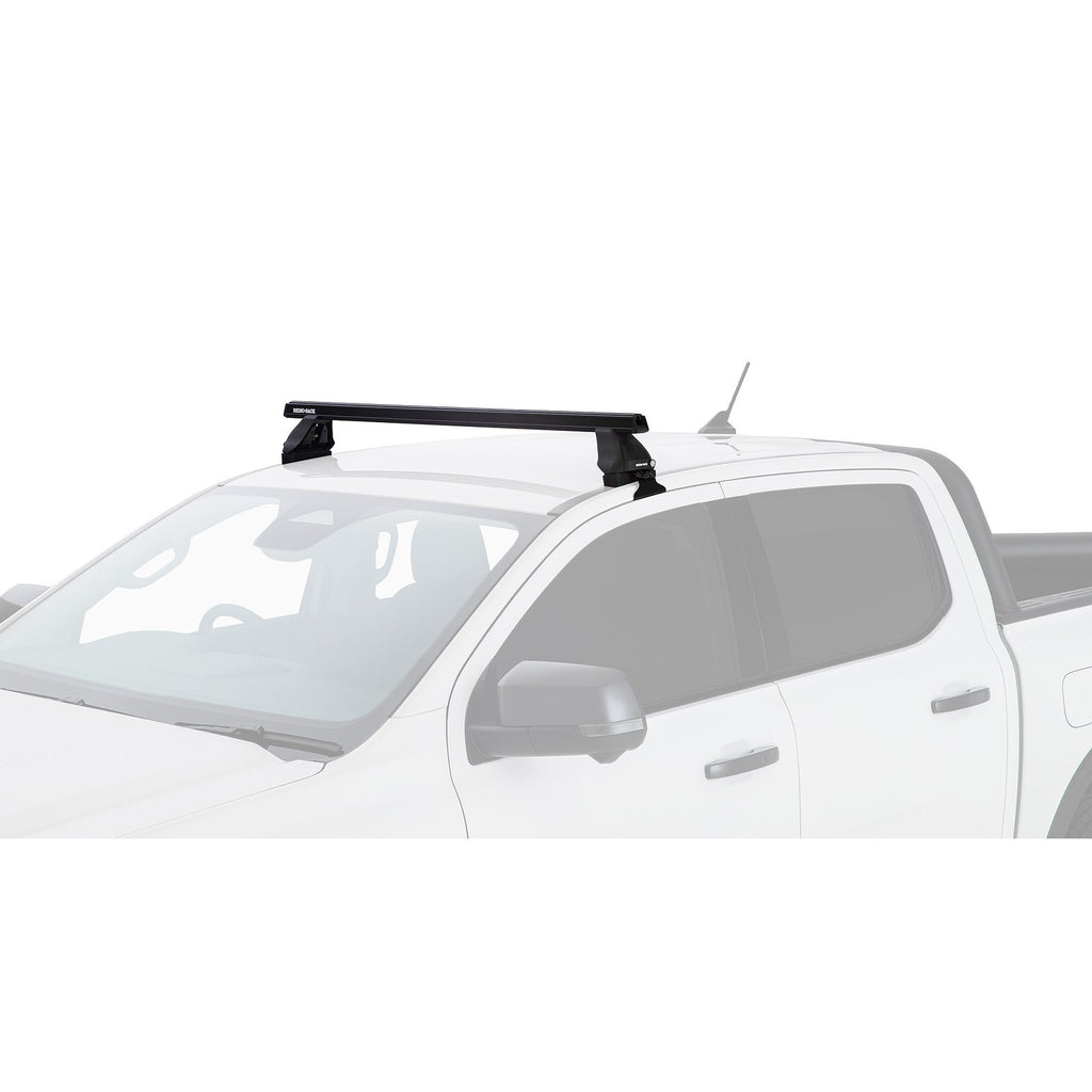Kit 1 barre de toit avant Heavy Duty 1250mm série 2500 Rhino-Rack – Ford Ranger T9 & Raptor (2023+) – vue 5