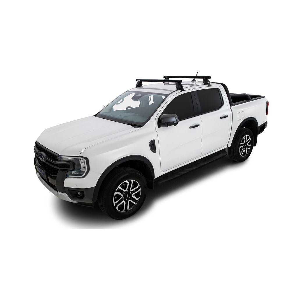 Kit 2 barres de toit Heavy Duty 1250mm série 2500 Rhino-Rack – Ford Ranger T9 & Raptor (2023+) – vue 2