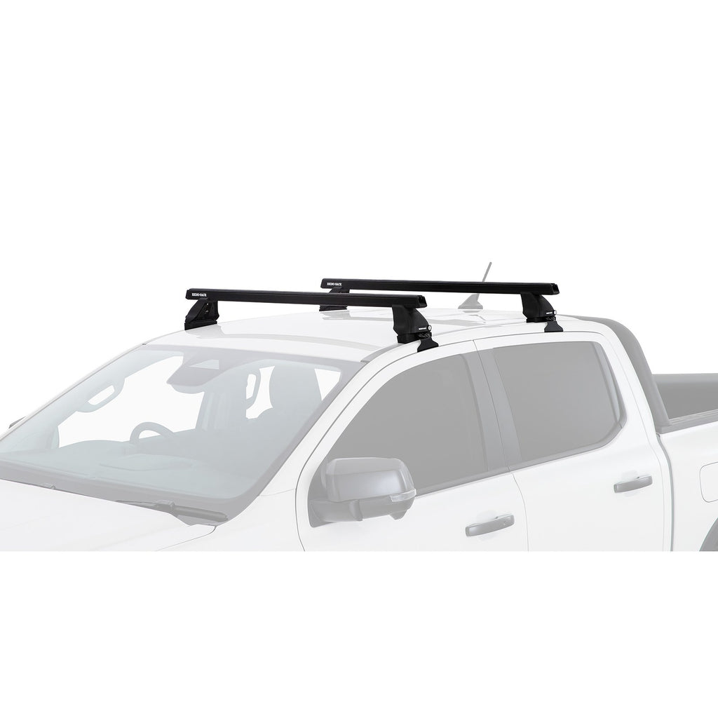 Kit 2 barres de toit Heavy Duty 1250mm série 2500 Rhino-Rack – Ford Ranger T9 & Raptor (2023+) – vue 5