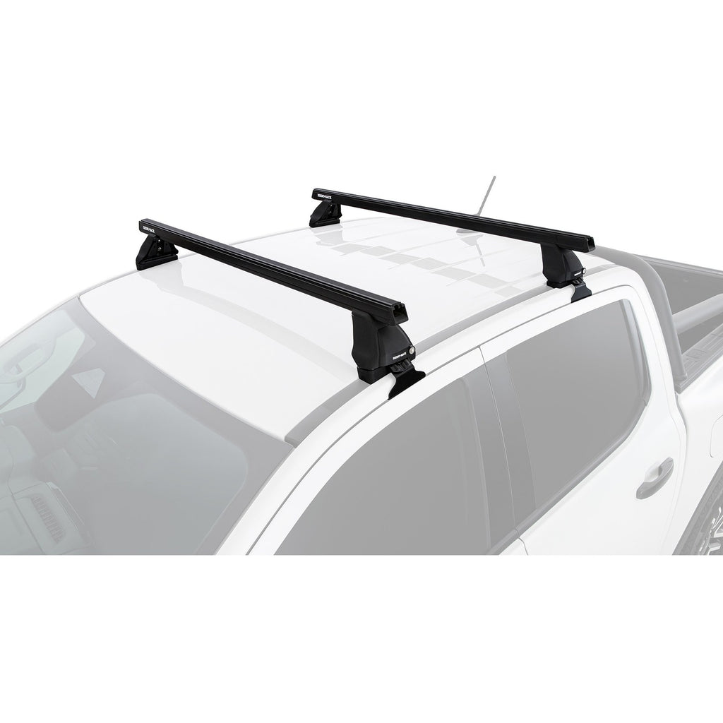 Kit 2 barres de toit Heavy Duty 1250mm série 2500 Rhino-Rack – Ford Ranger T9 & Raptor (2023+) – vue 7