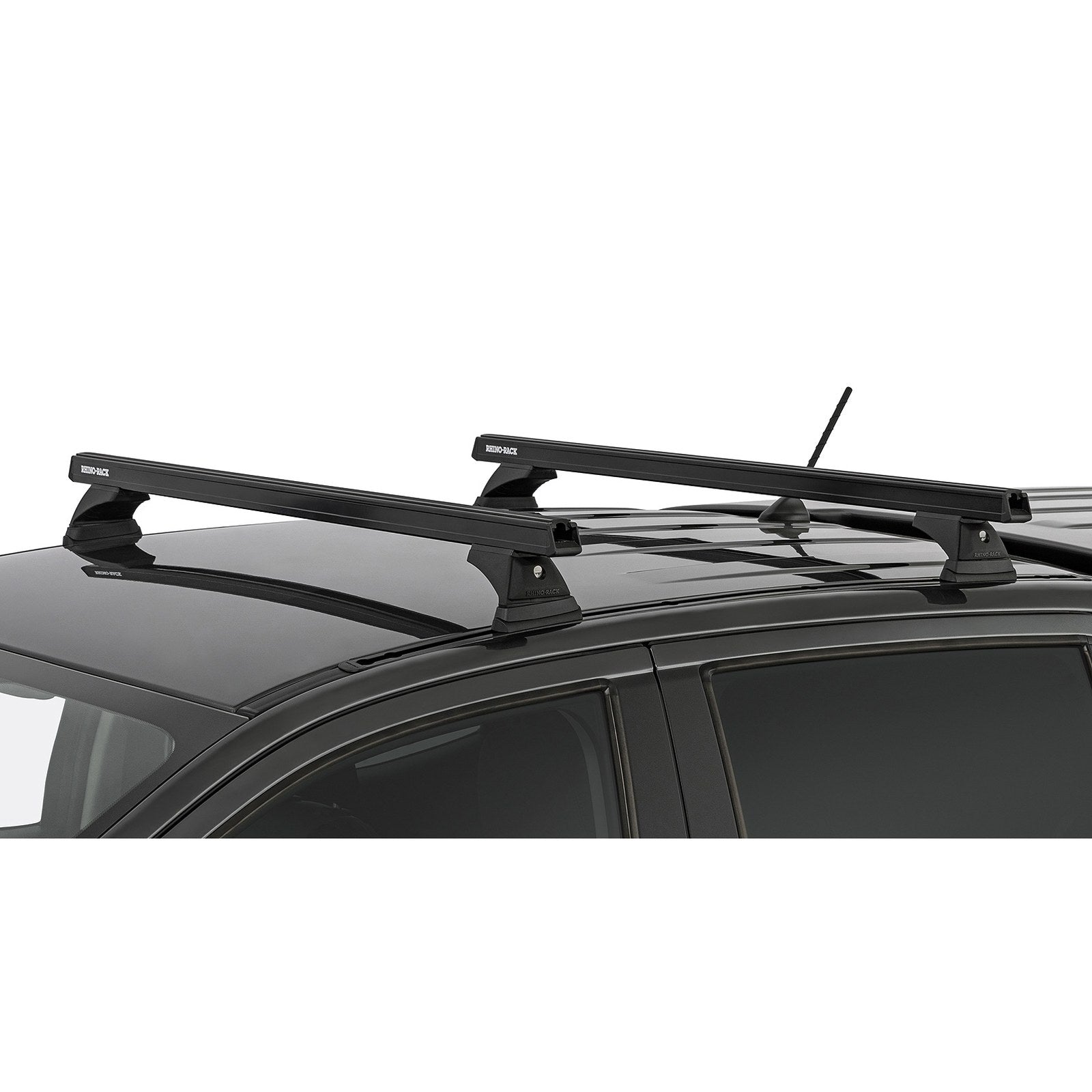 Kit 2 barres de toit Heavy Duty noires 1250mm RCH Rhino-Rack – Ford Ranger & Raptor (2012->) – vue 3