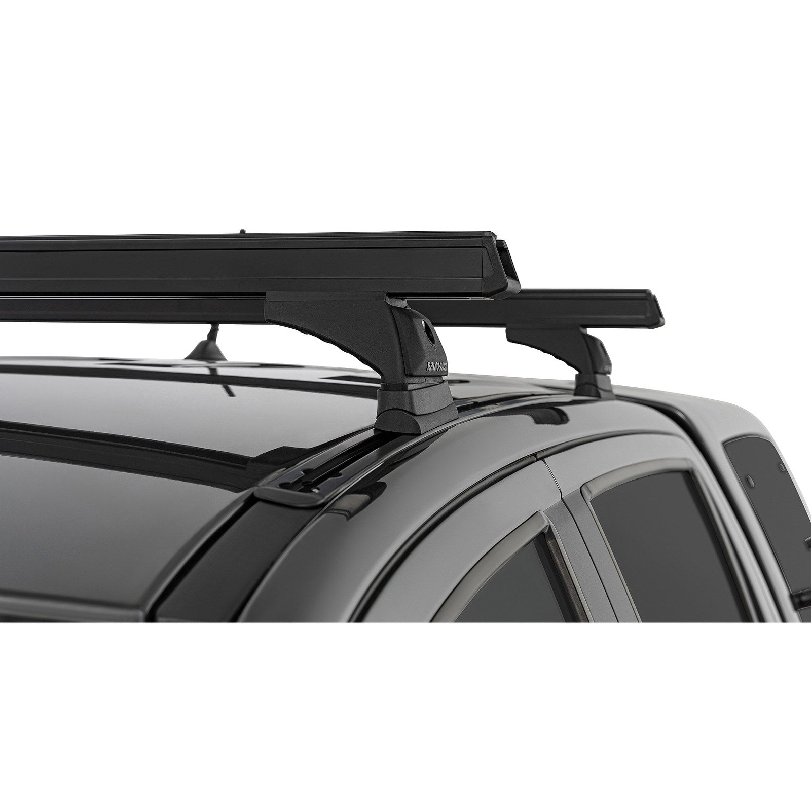 Kit 2 barres de toit Heavy Duty noires 1250mm RCH Rhino-Rack – Ford Ranger & Raptor (2012->) – vue 5