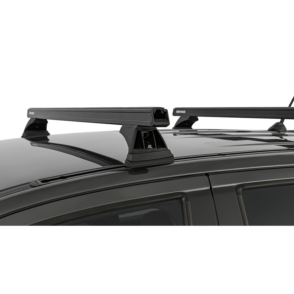 Kit 2 barres de toit Heavy Duty noires 1250mm RCH Rhino-Rack – Ford Ranger & Raptor (2012->) – vue 7