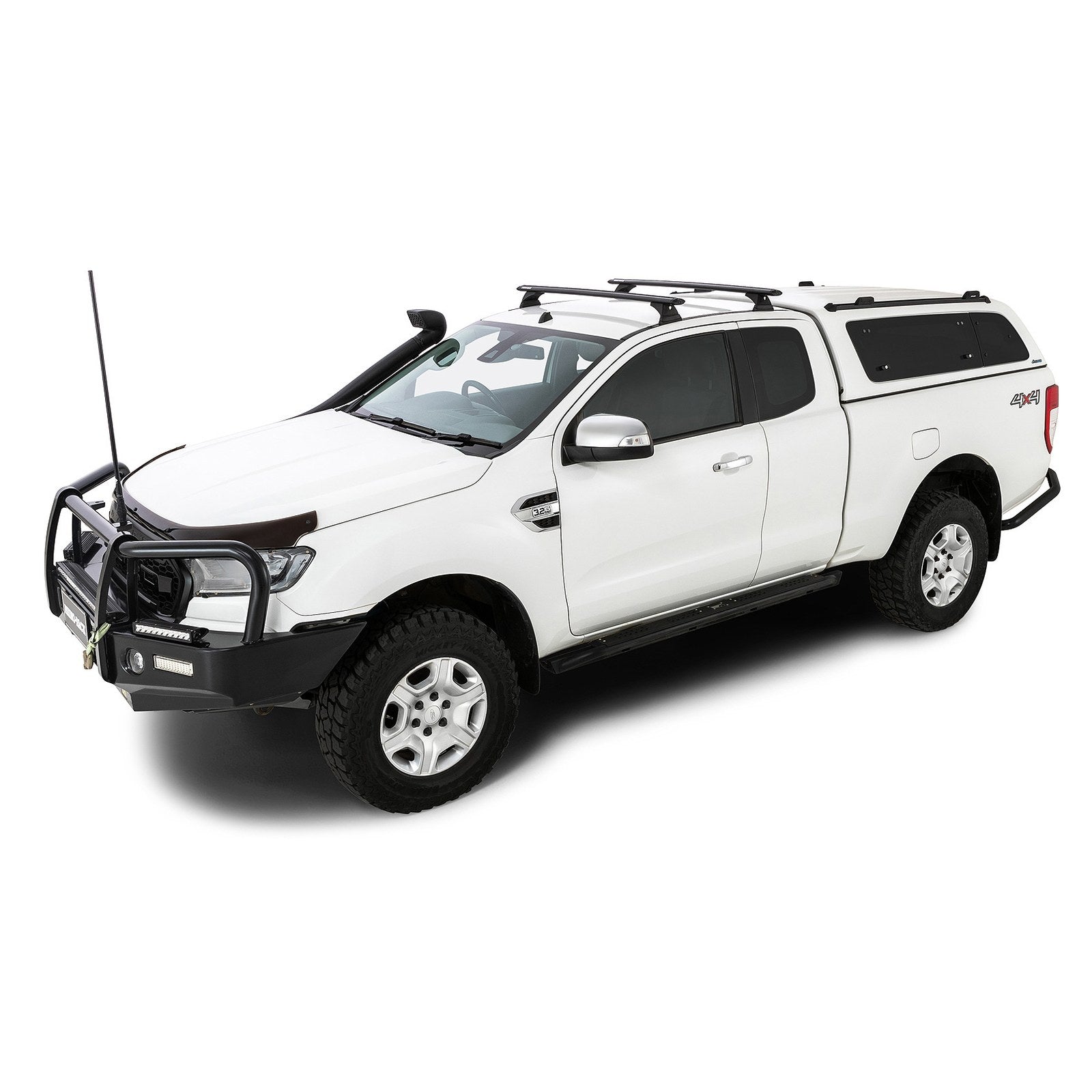 Kit 2 barres de toit Rhino-Rack Sportz 1260mm – Ford Ranger T6/T7/T8 Super Cab (2012-2023) – vue 5