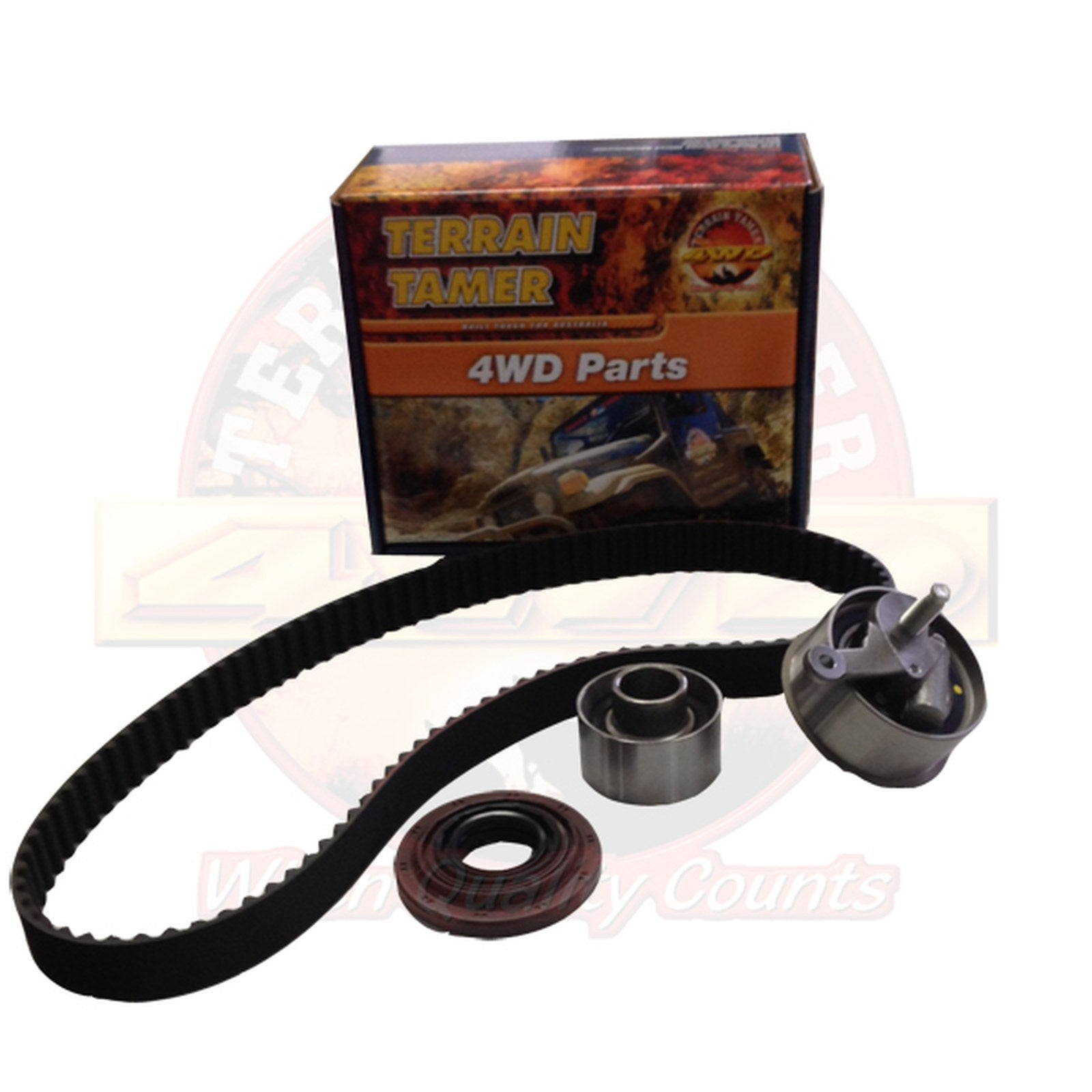 Kit courroie de distribution + tendeur hydraulique et spi Terrain Tamer Ford Ranger