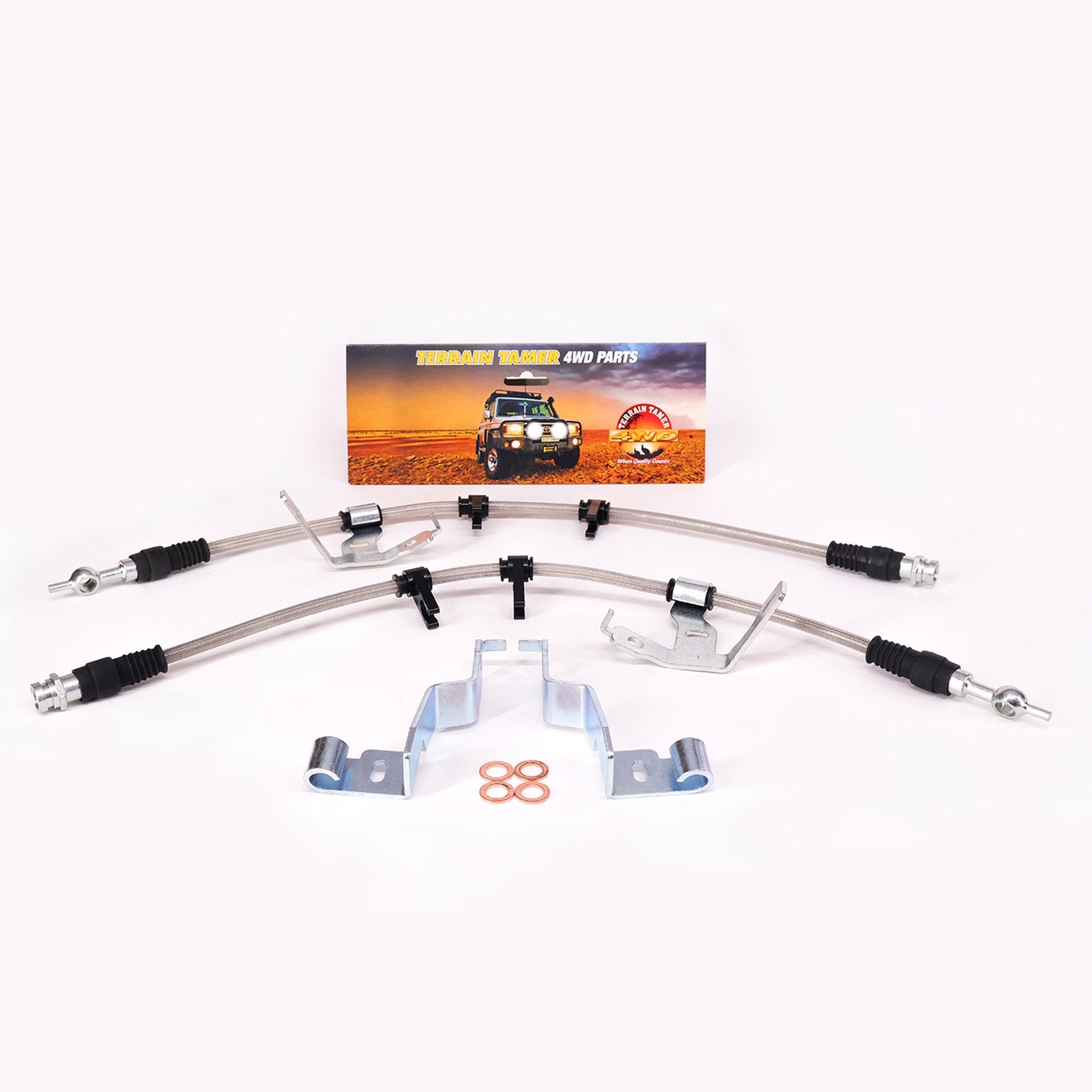 Kit de flexibles de frein tréssé pour ttbbk09 Terrain Tamer Ford Ranger