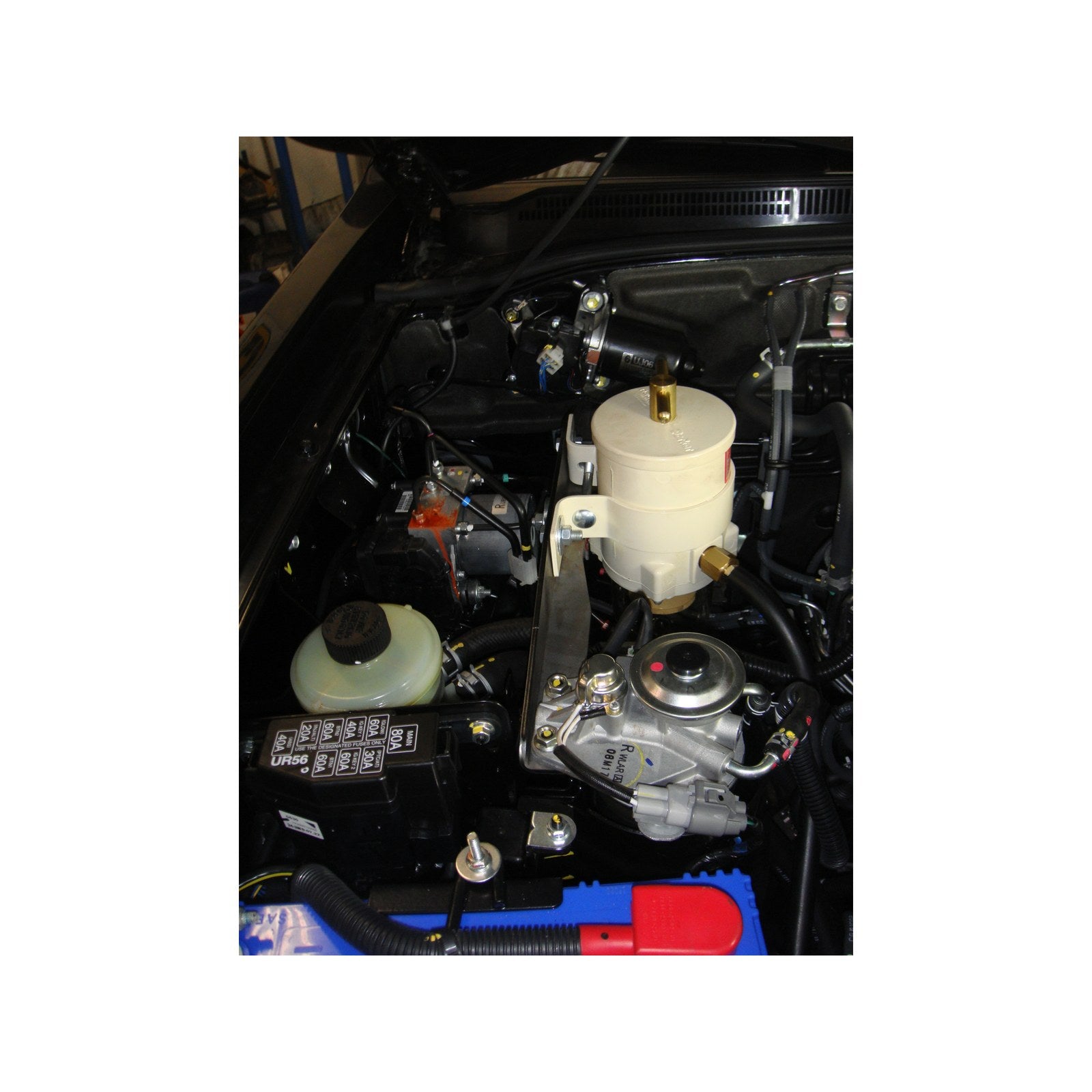 Kit de montage préfiltre gasoil Racor 500FG N4-Offroad – Ford Ranger / BT50 (avant 2012) – vue 1